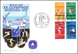 1972  Olympische Sommerspiele 1972 in München aus MH