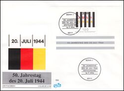 1994  50. Jahrestag des Attentats auf Adolf Hitler - Blockausgabe