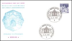 1967  Freimarken: Deutsche Bauwerke 277