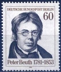 1981  Geburtstag von Peter Christian Wilhelm Beuth