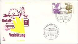 1972  Freimarken: Unfallverhütung