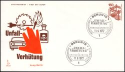 1972  Freimarken: Unfallverhütung
