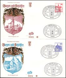 1978/79  Freimarken: Burgen & Schlösser