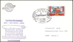 1983  Chicagofahrt des Luftschiffs LZ 127 "Graf Zeppelin"