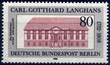 1982  Geburtstag von Cart Gotthard Langhans