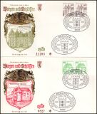 1980  Freimarken: Burgen & Schlösser aus Bogen