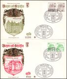 1980  Freimarken: Burgen & Schlösser aus Bogen