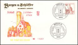 1982  Freimarken: Burgen & Schlsser aus Bogen