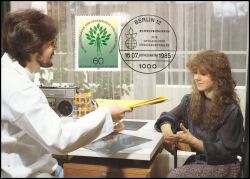 1985  Maximumkarte - Gynäkologie