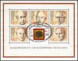 1982  Bundespräsidenten der BRD - Block