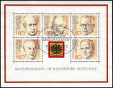 1982  Bundespräsidenten der BRD - Block