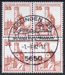 1982  Freimarken: Burgen & Schlösser aus Bogen