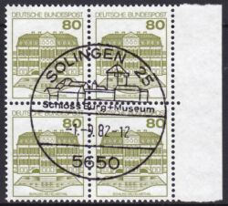 1982  Freimarken: Burgen & Schlösser aus Bogen