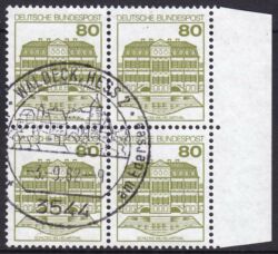 1982  Freimarken: Burgen & Schlösser aus Bogen