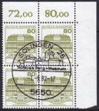 1982  Freimarken: Burgen & Schlösser aus Bogen