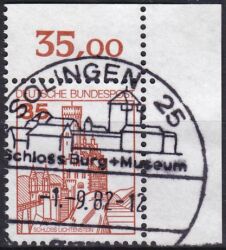 1982  Freimarken: Burgen & Schlsser aus Bogen