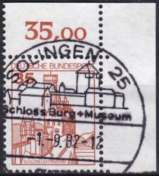 1982  Freimarken: Burgen & Schlösser aus Bogen