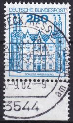 1982  Freimarken: Burgen & Schlösser aus Bogen