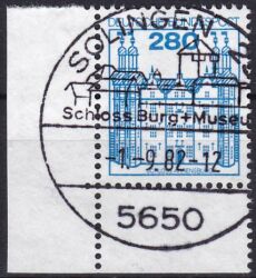 1982  Freimarken: Burgen & Schlösser aus Bogen