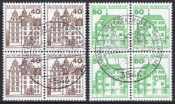 1980  Freimarken: Burgen & Schlösser aus Bogen