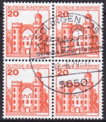 1978  Freimarken: Burgen & Schlsser aus Bogen