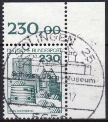 1978  Freimarken: Burgen & Schlösser aus Bogen
