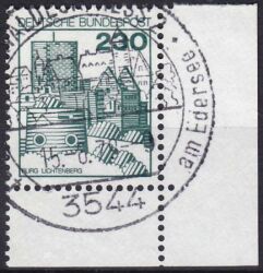 1978  Freimarken: Burgen & Schlösser aus Bogen
