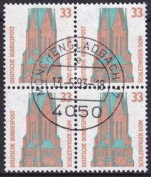 1989  Freimarken: Sehenswürdigkeiten aus Bogen