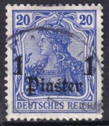 Türkei - 1905  Freimarke mit Aufdruck mit Wz. 1