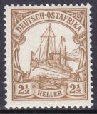 Deutsch-Ostafrika - 1905  Schiffszeichnung o. Wz.