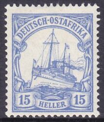 Deutsch-Ostafrika - 1905  Schiffszeichnung o. Wz.
