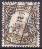 Deutsch-Südwestafrika - 1906  Schiffszeichnung mit Wz.