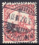 Deutsch-Südwestafrika - 1906  Schiffszeichnung mit Wz.