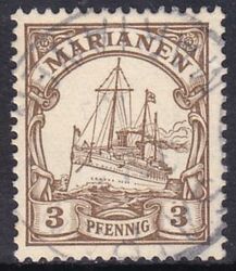 Marianen - 1901  Schiffszeichnung ohne Wz.