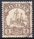 Marianen - 1901  Schiffszeichnung ohne Wz.