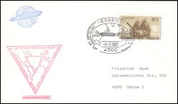 1983  Chicagofahrt des Luftschiffs LZ 127 "Graf Zeppelin"