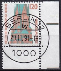1988  Freimarken: Sehenswürdigkeiten aus Bogen