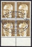 1970  Freimarken: Bundespräsident Gustav Heinemann