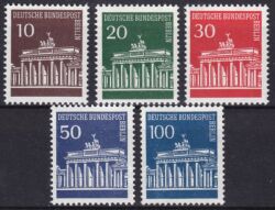 1966  Freimarken: Brandenburger Tor
