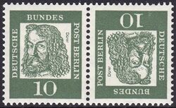 1962  Freimarken: Albrecht Dürer - Kehrdruck