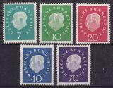 1959  Freimarken: Bundespräsident Theodor Heuss