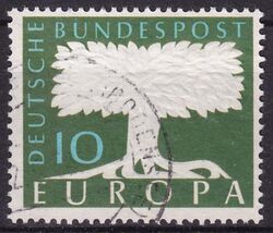 1108 - 1958  Europa mit Wz. 5
