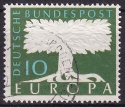 1958  Europa mit Wz. 5