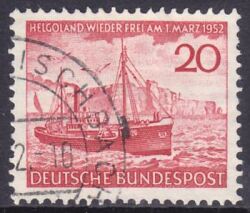 1952  Rückgabe der Insel Helgoland