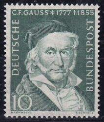 1955  Todestag von Carl Friedrich Gauß