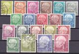 1954  Freimarken: Bundespräsident Theodor Heuss