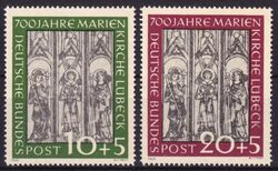 1168 - 1951  Marienkirche Lbeck - Winterproduktion