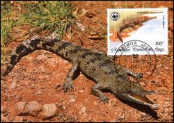 1987  Weltweiter Naturschutz WWF - Krokodile des Kongos (045)