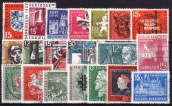 1957  versch. Markenausgaben