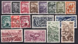 1949  Freimarken: Bilder aus Industrie, Handel und Landwirtschaft